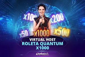 Virtual Host Ruleta Quantum x1000 - BEERSLOT365